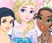 game Barbies Royal Makeup Studio