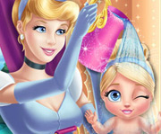 game Cinderella Baby Wash