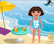 game Dora Beach Day