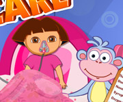 game Dora Flu Care