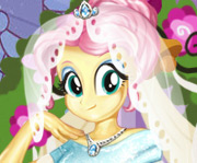 game Fluttershy Wedding Look