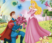 game Princess Aurora Swing Puzzle