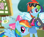 game Rainbow Dash Pony VS Human