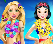 game Rapunzel And Snow White Summer Break