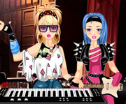 game Rockband Keyboard Girl