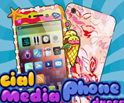 game Social Media Phone Dress Up