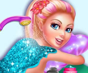 game Super Barbie Spa Day