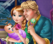 game Anna and Kristoff Baby Feeding