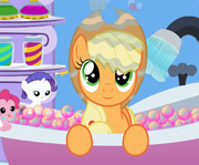 game Applejack Bubble Bath