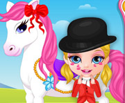 game Baby Barbie Pony Present