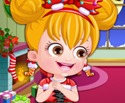 game Baby Hazel Christmas Dress Up