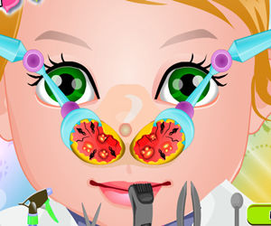 game Baby Juliet Nose Doctor
