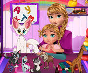 game Baby lessons with Anna Frozen