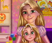 game Baby lessons with rapunzel