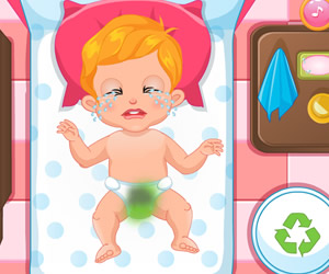 game Baby Lizzie Diaper Change