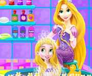 game Baby Rapunzel Bath Time