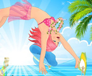 game Barbie Back Flip Dive