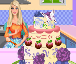 game Barbie Cooking Cake