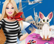 game Barbie is Going To The World Trip