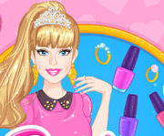 game Barbie Prom Nails Designer