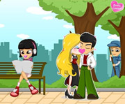 game Bratz Kissing 3