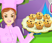 game Cooking Blueberry Muffins