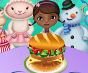 game Doc Mcstuffins Cooking Burger