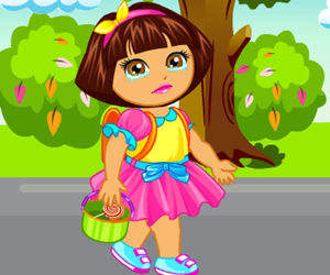 game Dora Goes To School