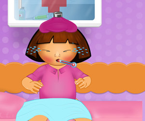 game Dora Got Flu
