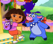 game Dora Shadow Puzzle