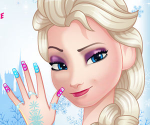 game Elsa Great Manicure