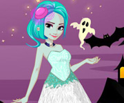 game Elsa Halloween Dressup