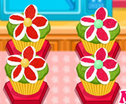 game Floral Cupcakes