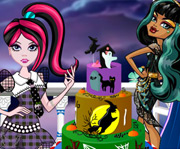 game Frozen-Monster High Cake Decor