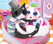 game Heart Cats Dress Up