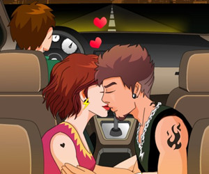 game Kiss in the Taxi