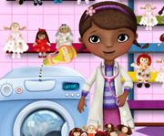 game Mcstuffins Washing Dolls