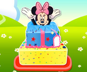 game Minnie Mouse Surprise Cake