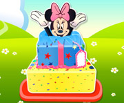 game Minnie Mouse Surprise Cake