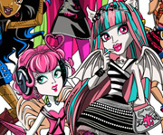 game Monster High Ghouls Coloring