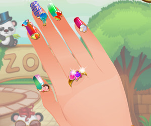 game Nail Studio Animal Design