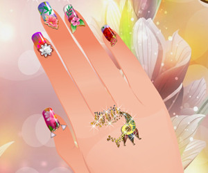 game Nail Studio Floral Design