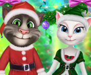 game New Year Party Talking Tom And Angela