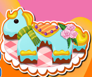 game Pony Birthday Cake