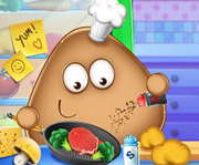 game Pou Real Cooking