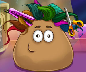 game Pou Real Haircuts