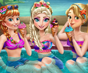 game Princess Pool Party2