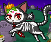 game Purrfect Kitten Halloween