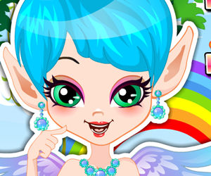 game Rainbow Fairy Facial Makeover