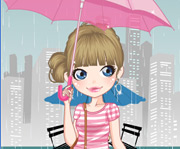 game Rainy Day Dress Up